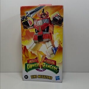 DINO MEGAZORD 7-inch VHS Retro Style Classic Figure Mighty Morphin Power Rangers